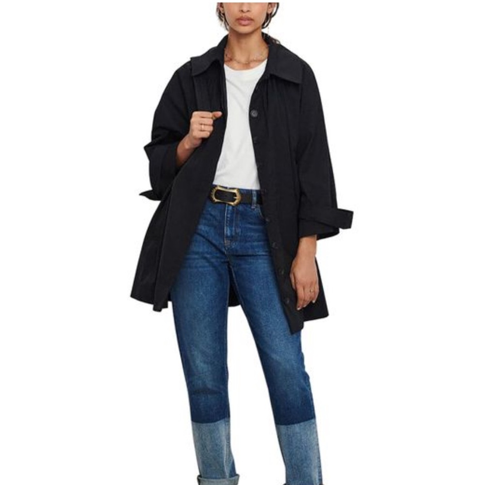 Ba&sh Issey Trench Coat black